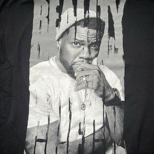 Kevin Hart Comedy Tour Graphic TShirt Black Size XLarge